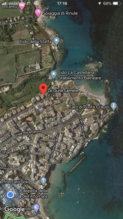 Le Dune Camere Οτράντο Εξωτερικό φωτογραφία